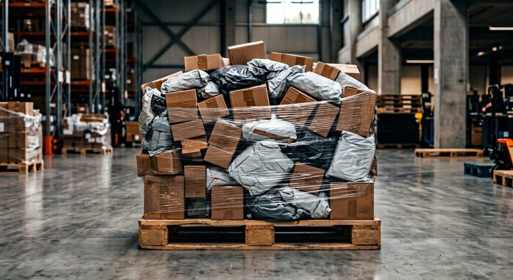 marketplace parcels mystery lot — original Palletoryx product photograph