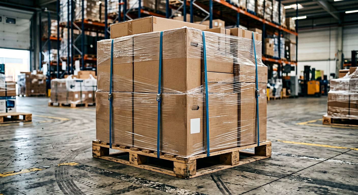 AI-generated illustration of Office Equipment & Furniture Lot; not actual stock